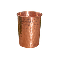 Vaso de Cobre Kopero Martillado de 300 ml de cobre puro, foto de producto sobre fondo blanco