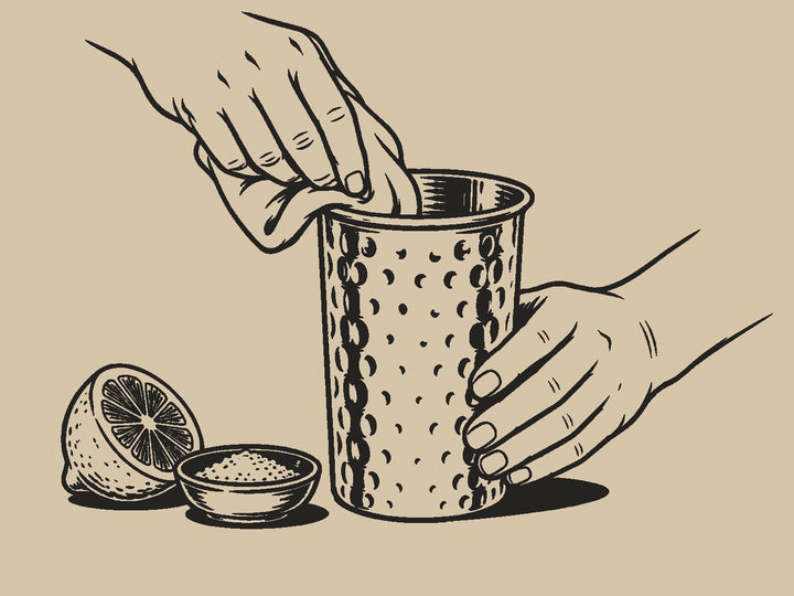 Limpia primero el vaso
