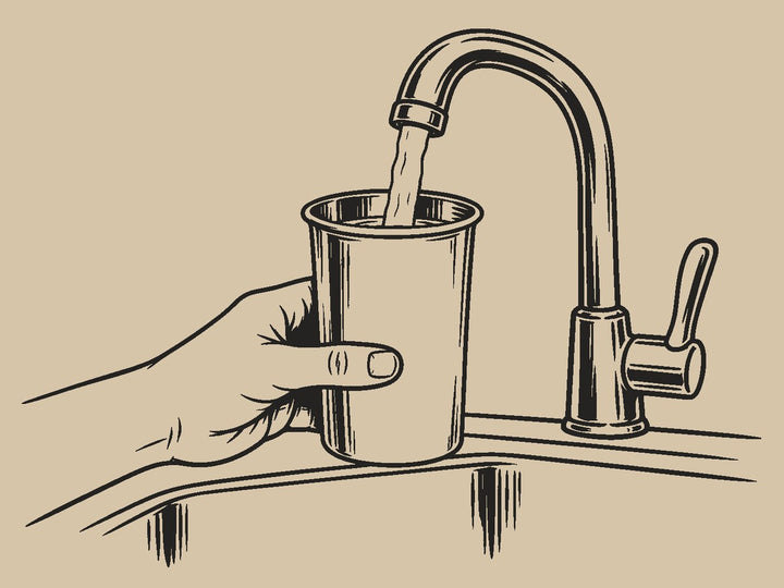 Llénalo con agua sin gas