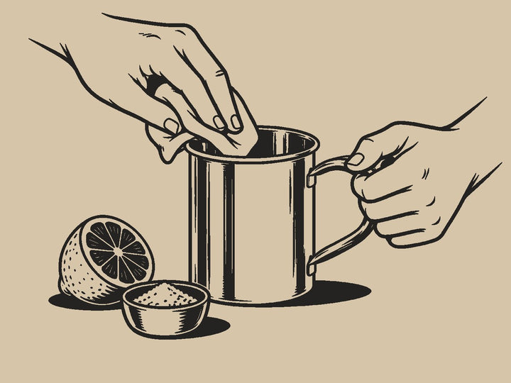 Limpia primero la taza