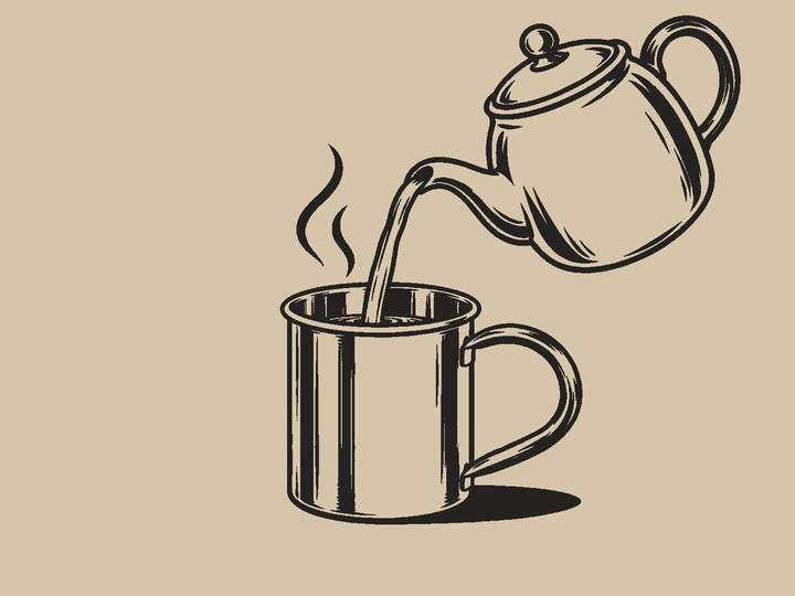 Llénala con agua, té o café