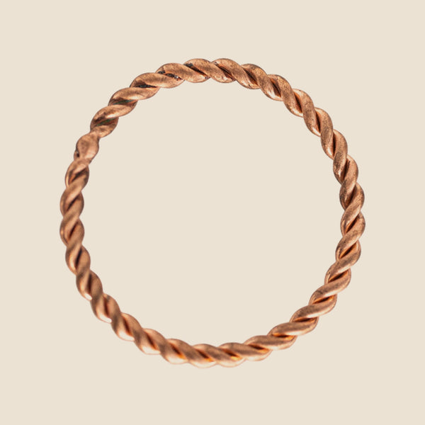 Anillo tensor de cobre Kopero